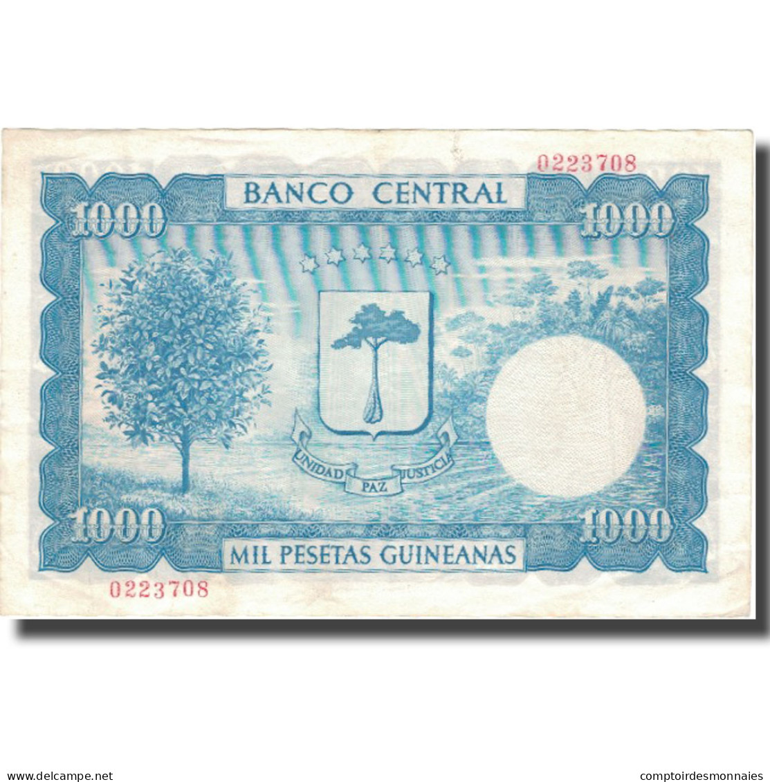 Billet, États De L'Afrique Centrale, 1000 Francs, 1999, KM:202Ef, TTB+ - Westafrikanischer Staaten