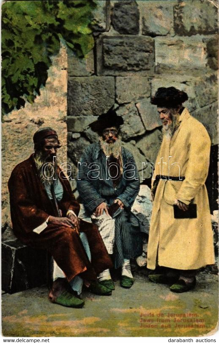 T2/T3 1925 Jews From Jerusalem. Judaica (EK) - Unclassified