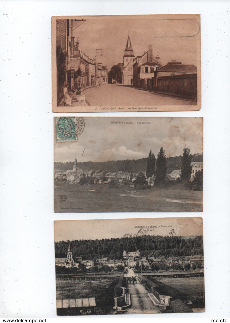 11 Cartes   -  Serquigny  -( Eure - 27 ) - Serquigny