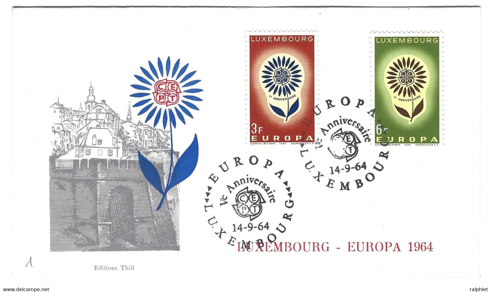 Luxembourg 1964 Europa ¦ ... ¦ Europa - Andere & Zonder Classificatie