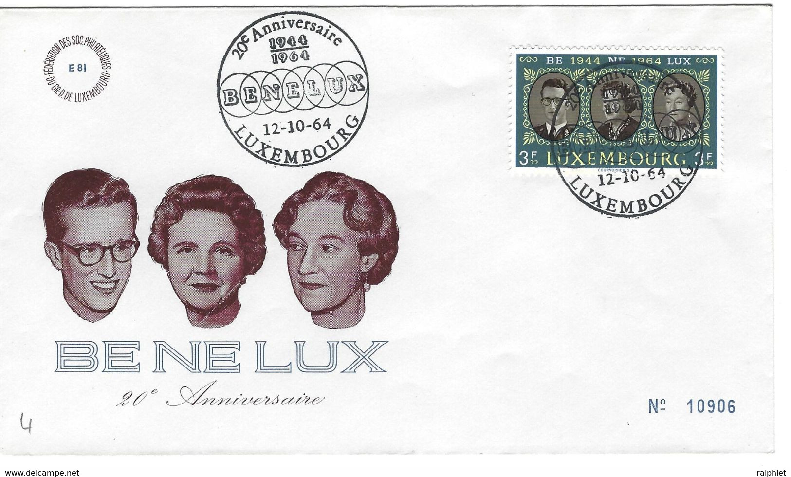 Luxembourg 1964 Benelux ¦ Benelux ¦ Benelux - Autres & Non Classés