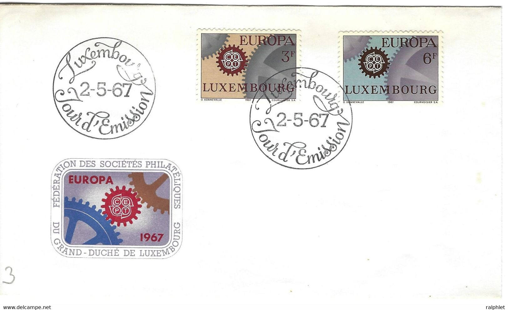 Luxembourg 1967 Europa ¦ ... ¦ ... - Other & Unclassified