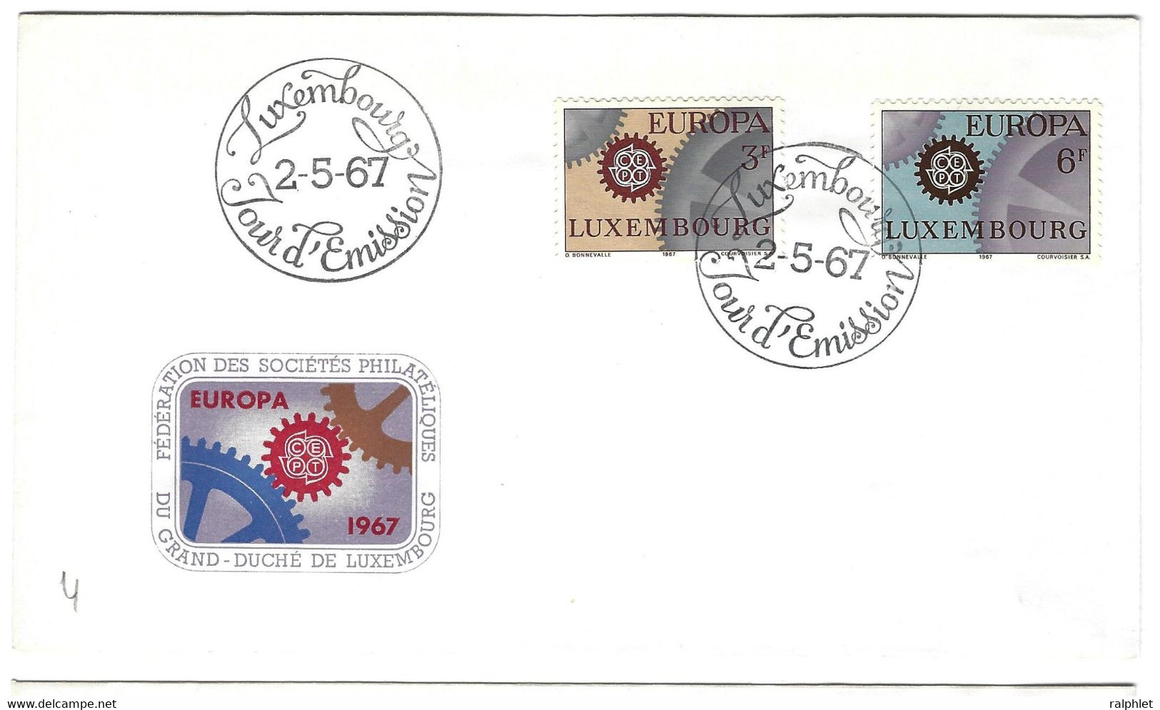 Luxembourg 1967 Europa ¦ ... ¦ ... - Other & Unclassified