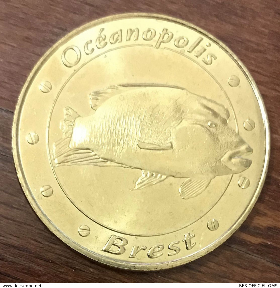 29 BREST OCÉANOPOLIS POISSON NAPOLEON MDP 2018 MÉDAILLE MONNAIE DE PARIS JETON TOURISTIQUE MEDALS COINS TOKENS - 2018