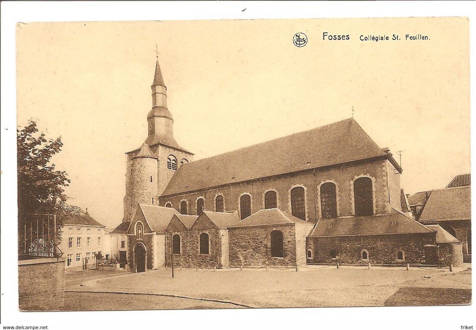 - 1820 -    FOSSES Collegiale St Feullien - Fosses-la-Ville