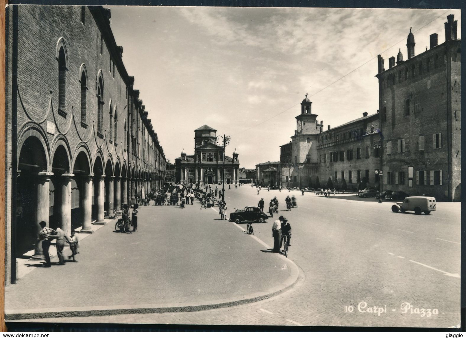 °°° 22890 - CARPI - PIAZZA (MO) 1956 °°° - Carpi