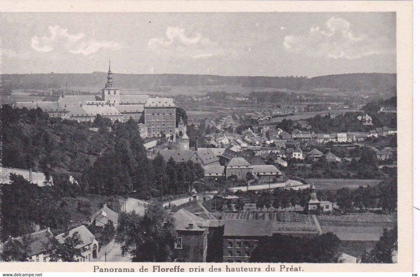 BELGIQUE - NAMUR - FLOREFFE - Panorama De Floreffe Pris Des Hauteurs De Préat - Floreffe