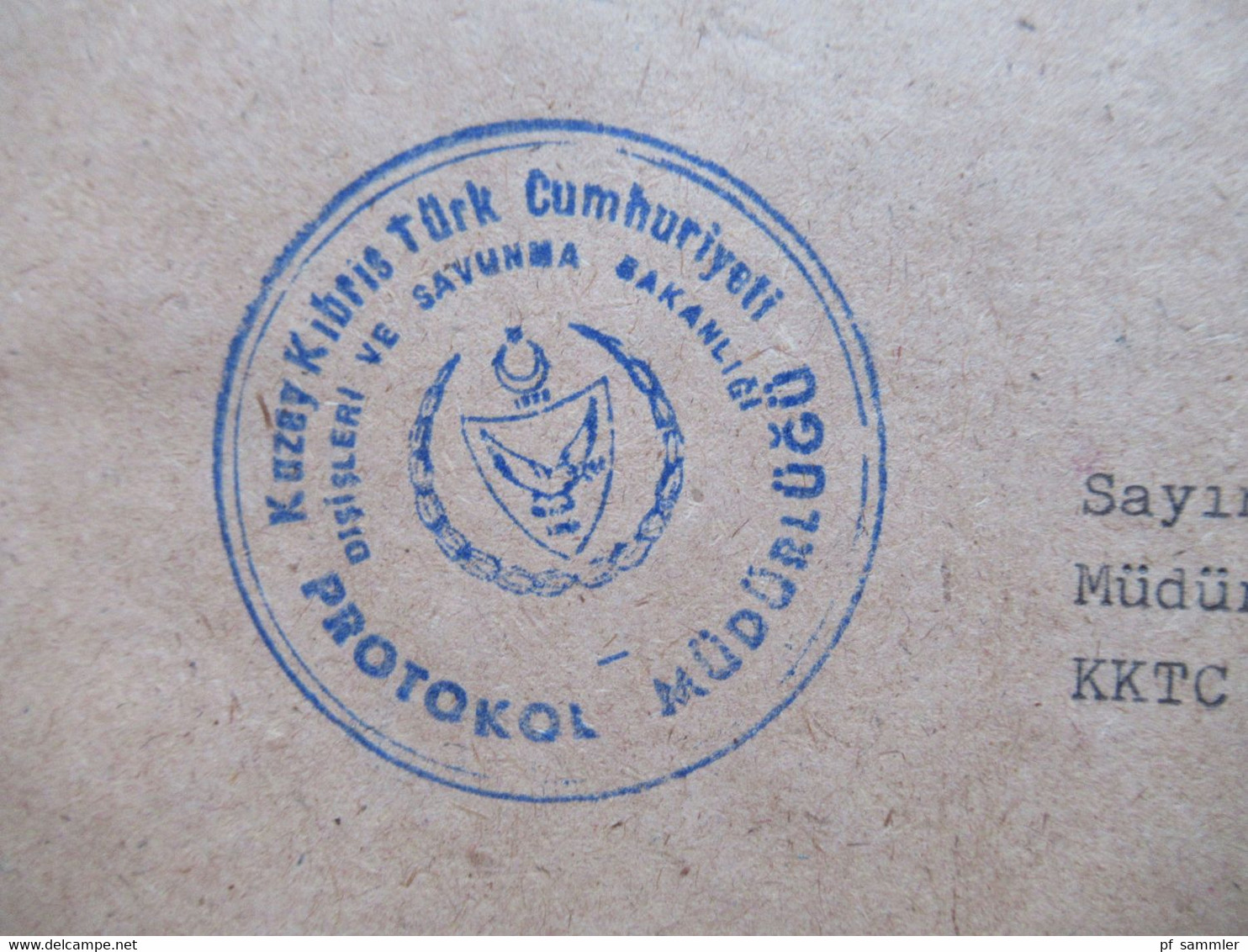 Türkisch Zypern ca. 1979 / 81 Amts und Dienstbriefe Regierung / Feldpost / Zensur verschiedene Stempel insg. 40 Belege!!