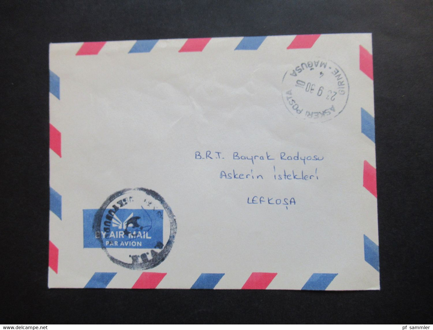 Türkisch Zypern ca. 1979 / 81 Amts und Dienstbriefe Regierung / Feldpost / Zensur verschiedene Stempel insg. 40 Belege!!