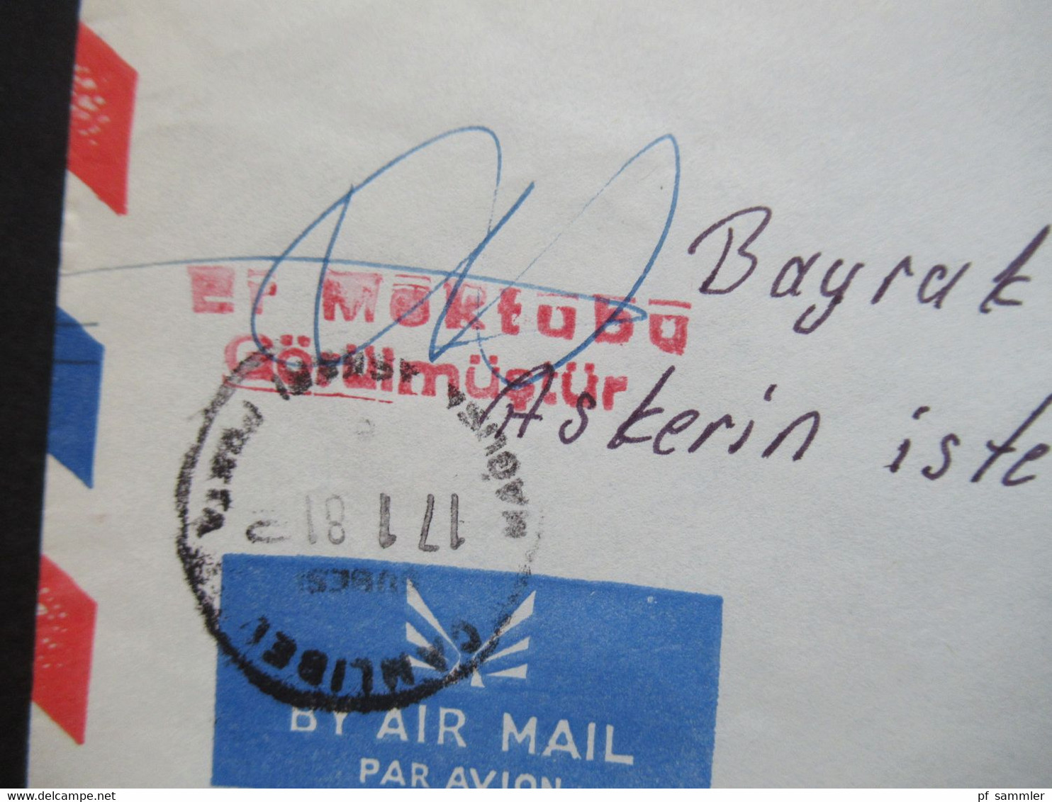 Türkisch Zypern ca. 1979 / 81 Amts und Dienstbriefe Regierung / Feldpost / Zensur verschiedene Stempel insg. 40 Belege!!