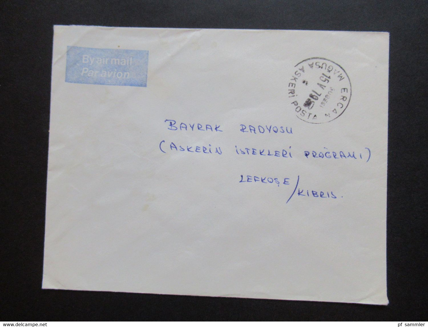 Türkisch Zypern ca. 1979 / 81 Amts und Dienstbriefe Regierung / Feldpost / Zensur verschiedene Stempel insg. 40 Belege!!