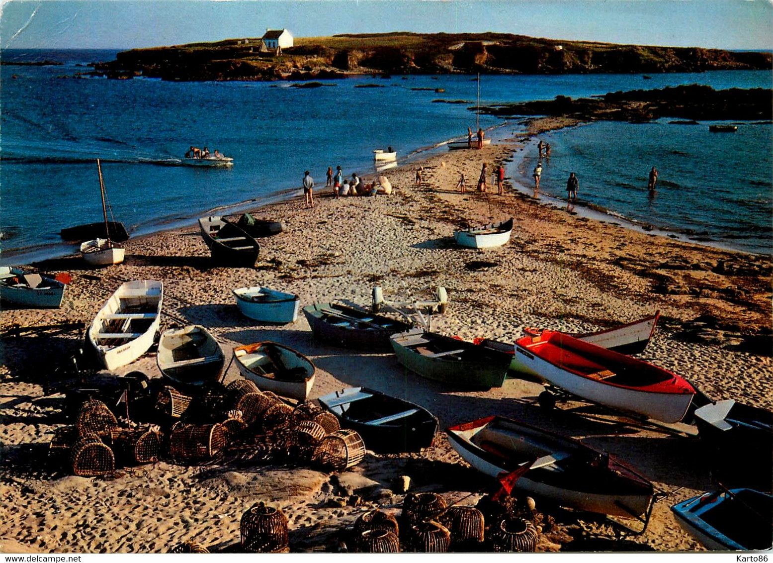 Raguenes En Névez * Vue Sur La Plage Et Les Iles - Névez