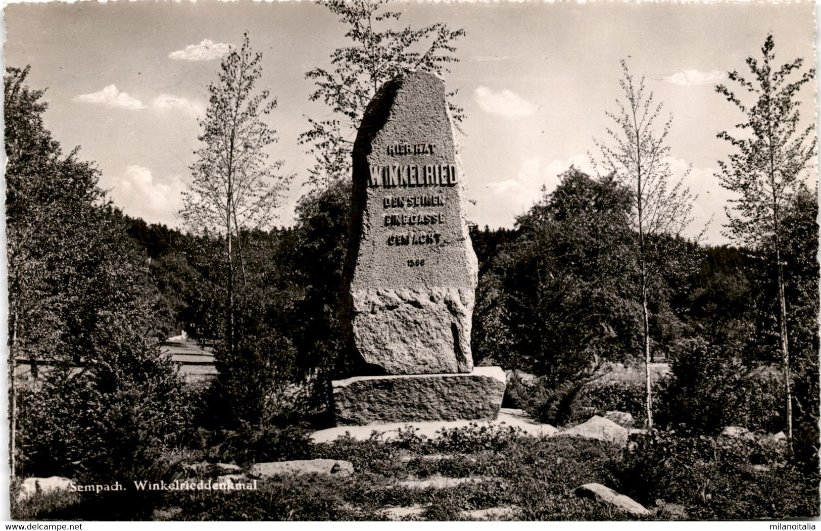 Sempach - Winkelrieddenkmal (11258) - Sempach