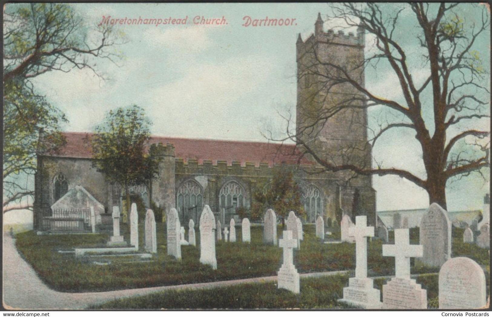 Moretonhampstead Church, Dartmoor, Devon, 1905 - Empire Series Postcard - Andere & Zonder Classificatie