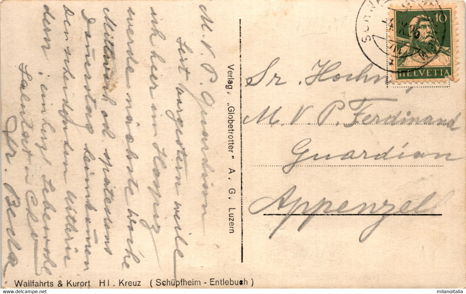 Wallfahrts & Kurort Hl. Kreuz (Schüpfheim-Entlebuch) * 4. 9. 1926 - Entlebuch