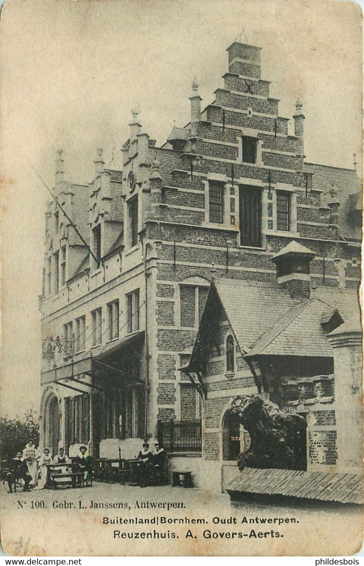 BELGIQUE  BUITENLAND BORNHEM  Reuzenhuis A. GOVERS Aerts - Bornem