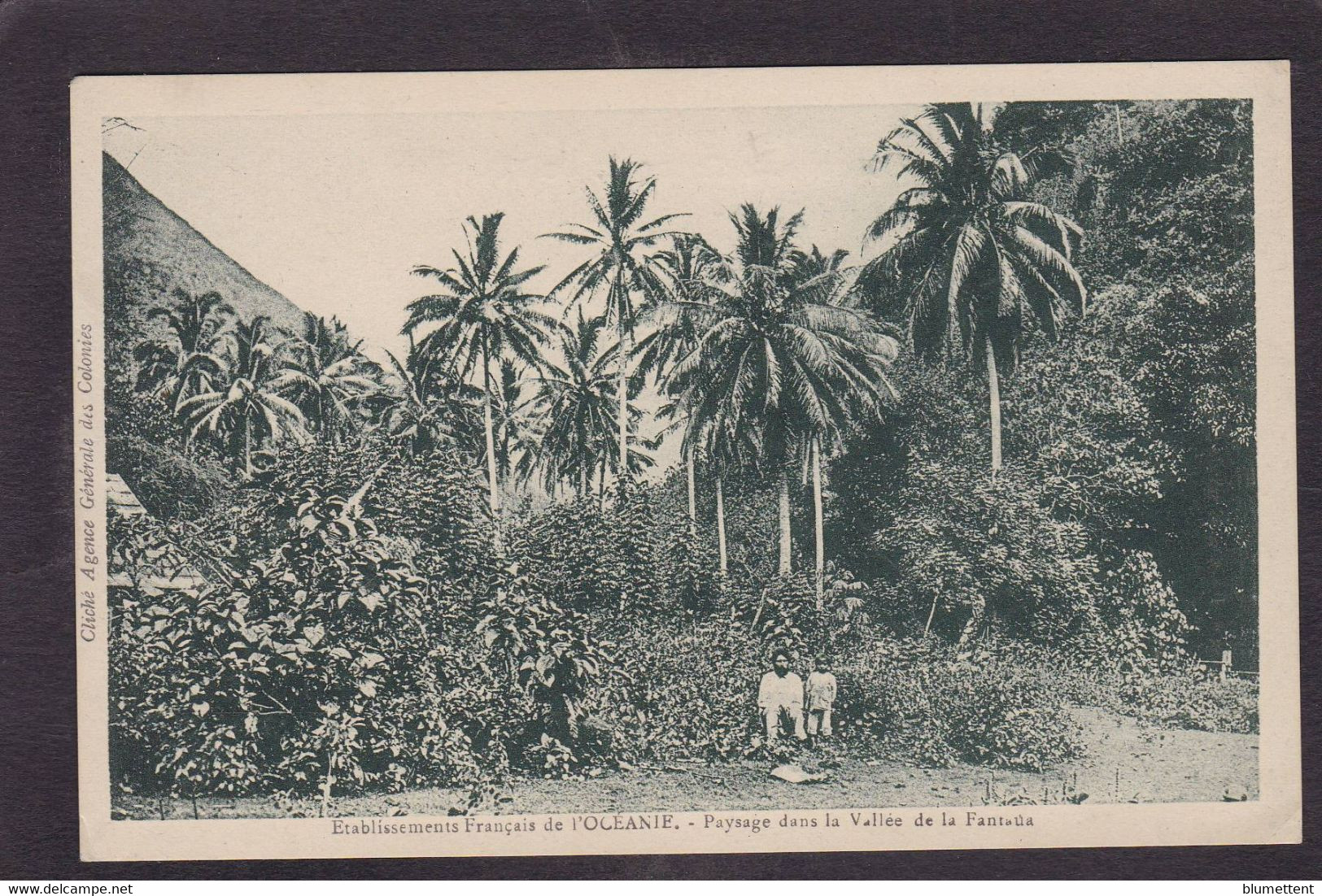 CPA Tahiti Océanie Polynésie Française écrite - Tahiti