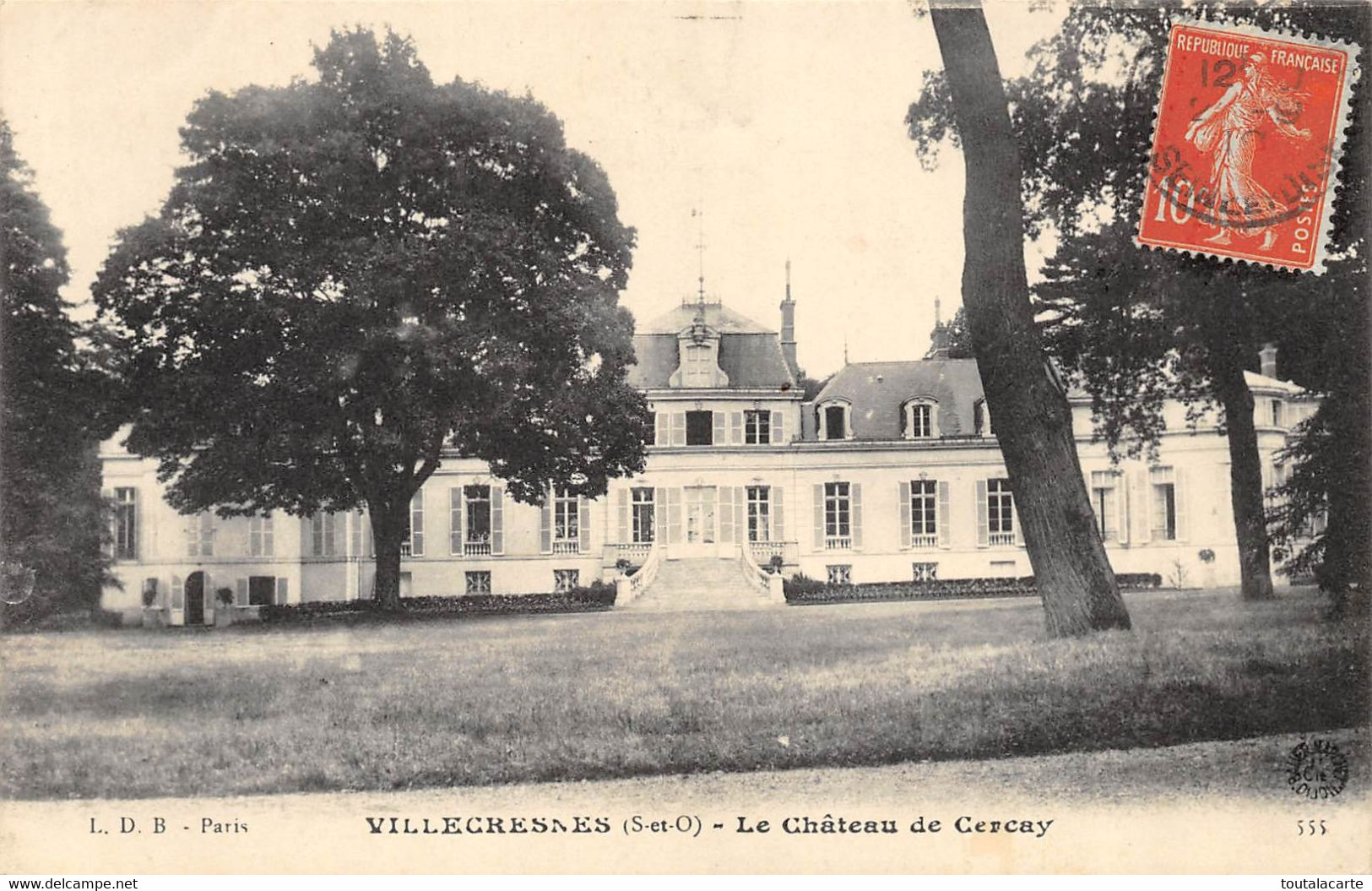 CPA 94 VILLECRESNES LE CHATEAU DE CERCAY - Villecresnes