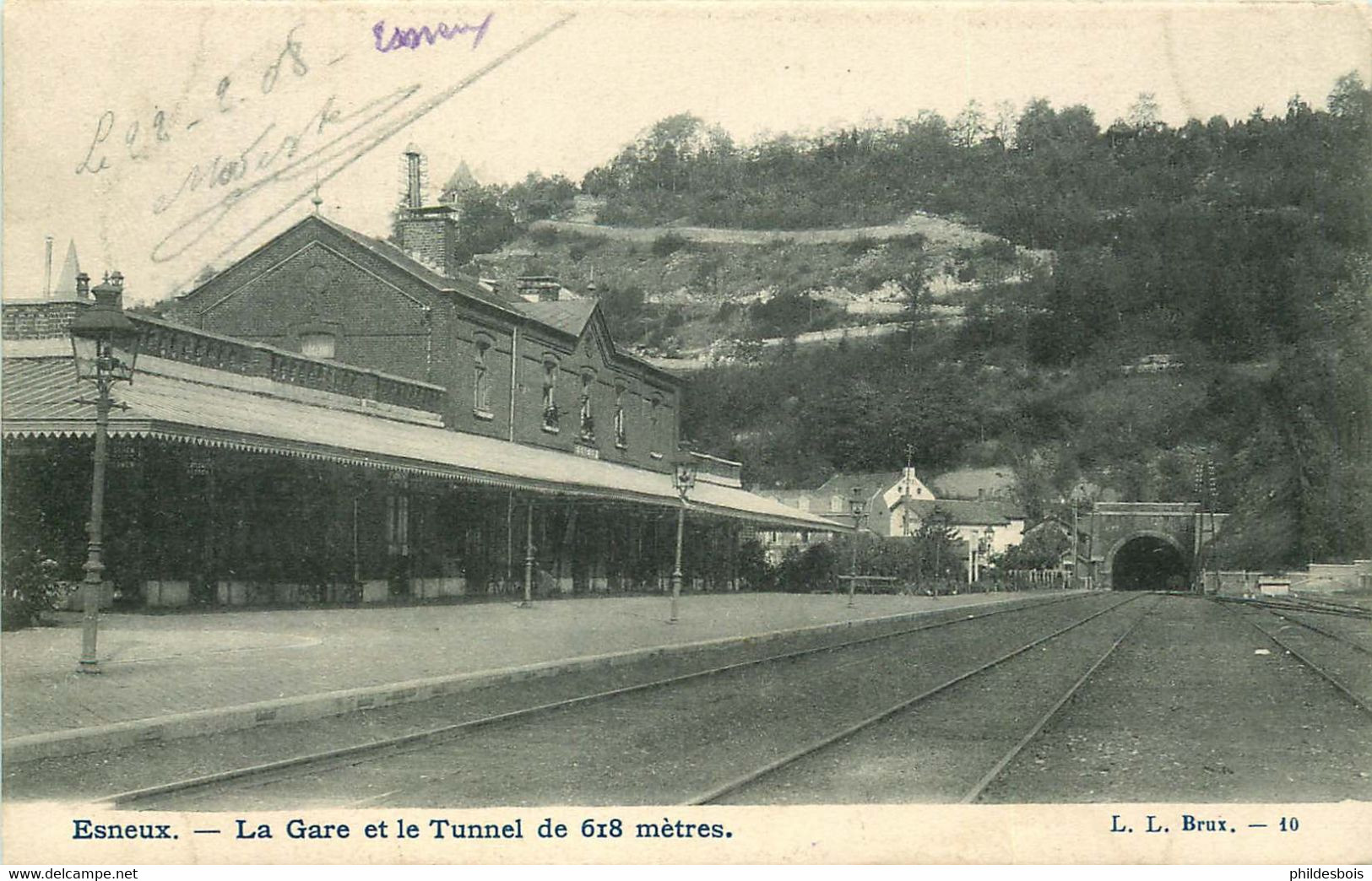 BELGIQUE  ESNEUX  La Gare Et Le Tunnel - Esneux