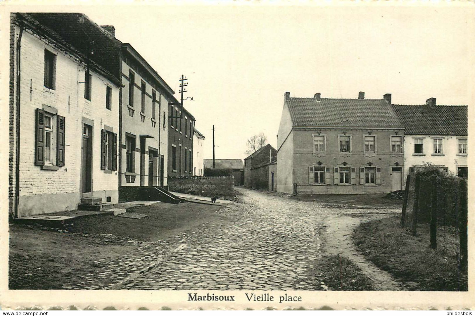 BELGIQUE  MARBISOUX  Vieille Place - Other & Unclassified