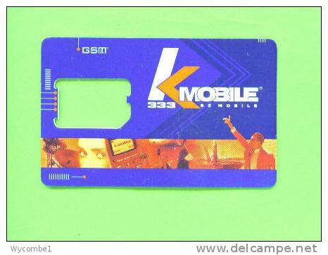 KAZAKHSTAN - SIM Frame Phonecard/K Mobile - Kazakhstan