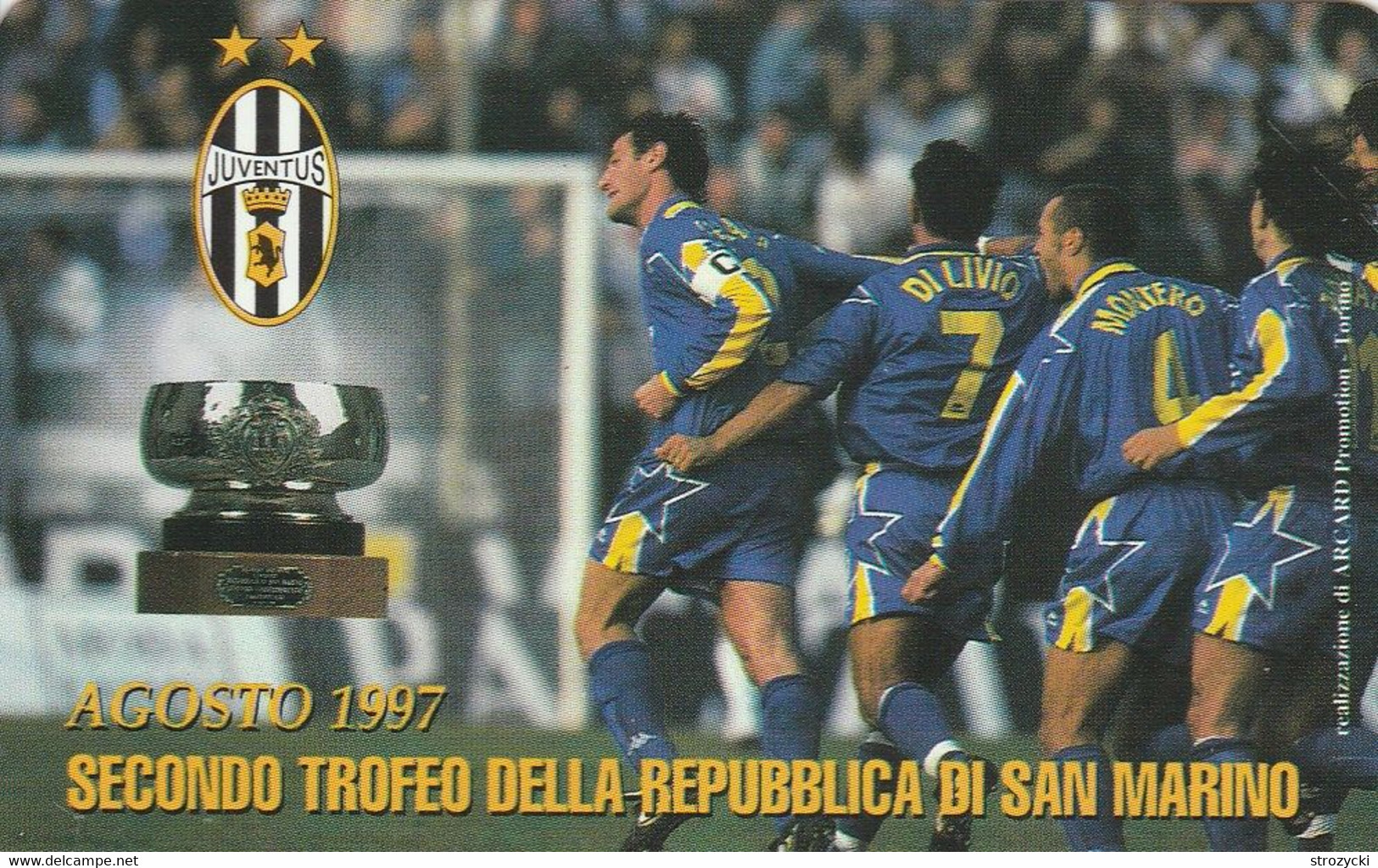 San Marino - 100° Anniversario Juventus - Agosto 1997 - Saint-Marin