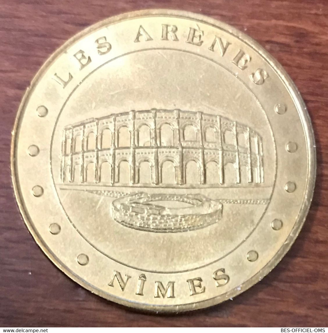 30 NÎMES LES ARÈNES N°2 MDP 2017 MEDAILLE SOUVENIR MONNAIE DE PARIS JETON TOURISTIQUE MEDALS COINS TOKENS - 2017