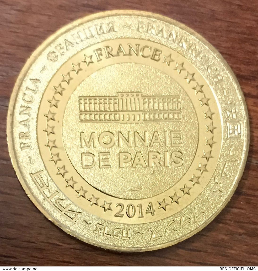 30 NÎMES LES ARÈNES N°2 MEDAILLE SOUVENIR MONNAIE DE PARIS 2014 JETON TOURISTIQUE MEDALS COINS TOKENS - 2014