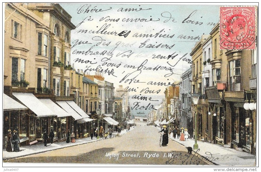 RYDE (Angleterre) Union Street Animation - Other & Unclassified