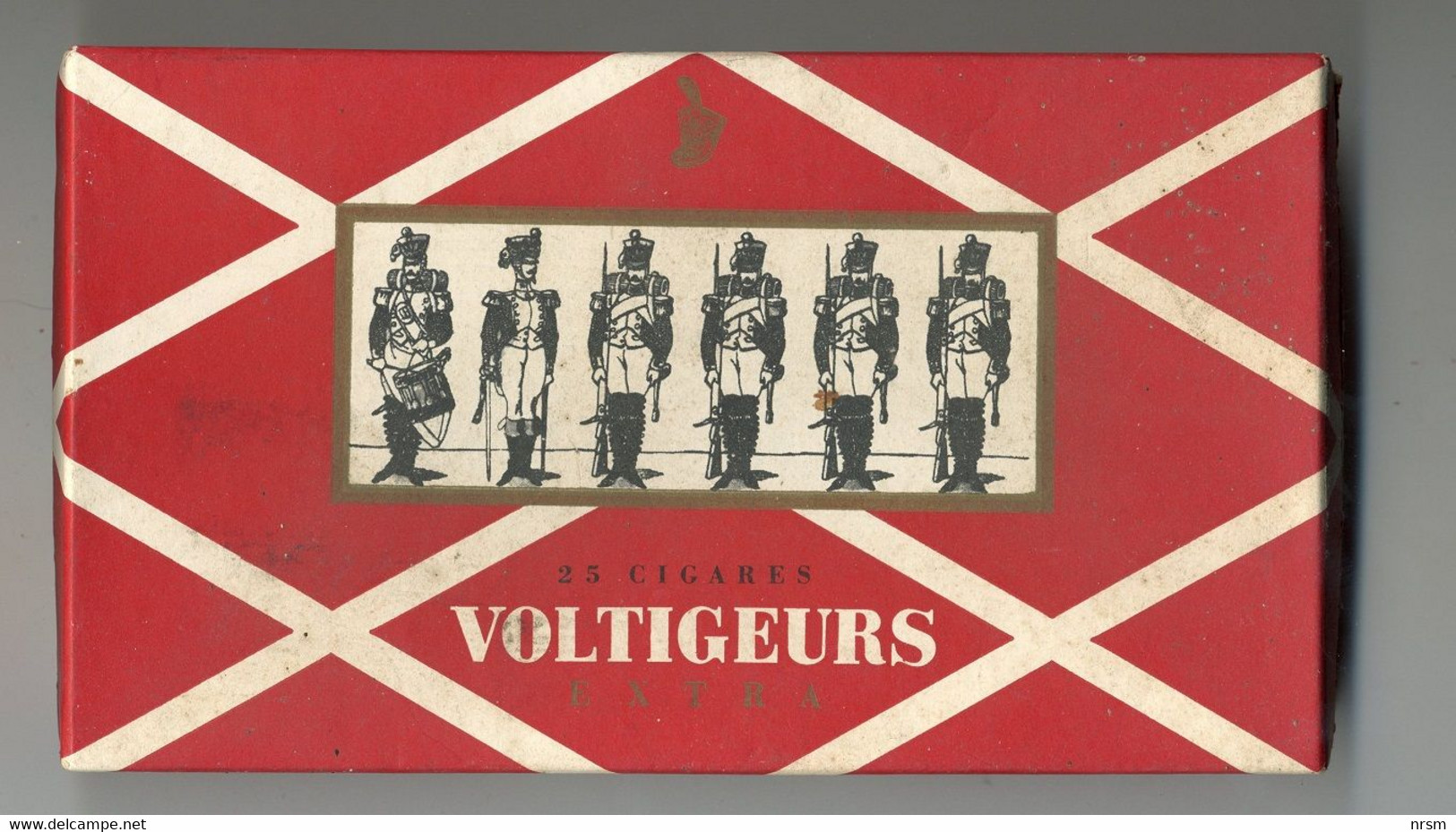 Boîte Ancienne  Cigares VOLTIGEURS - Altri & Non Classificati