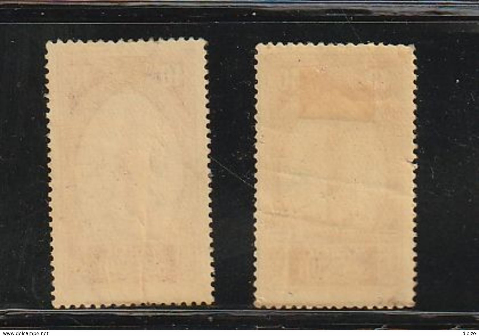 Maroc. Timbre Oblitéré. Protectorat Yvert N° 124. 1930. Koutoubia. Marrakech. Erreur. Variété. C De La Surcharge Plein - Fehldrucke