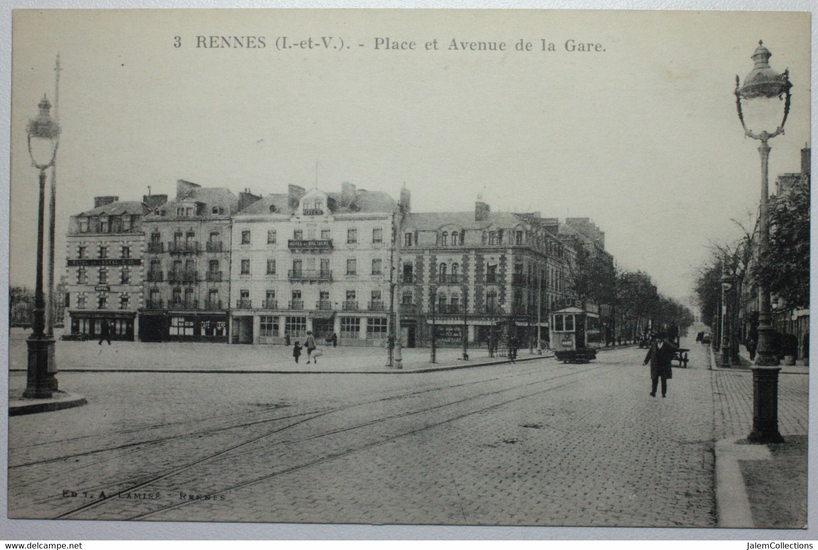 RENNES Place Et Avenue De La Gare - Rennes