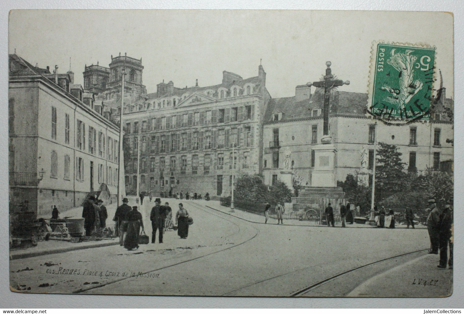 RENNES Place Et Croix De La Mission - Rennes