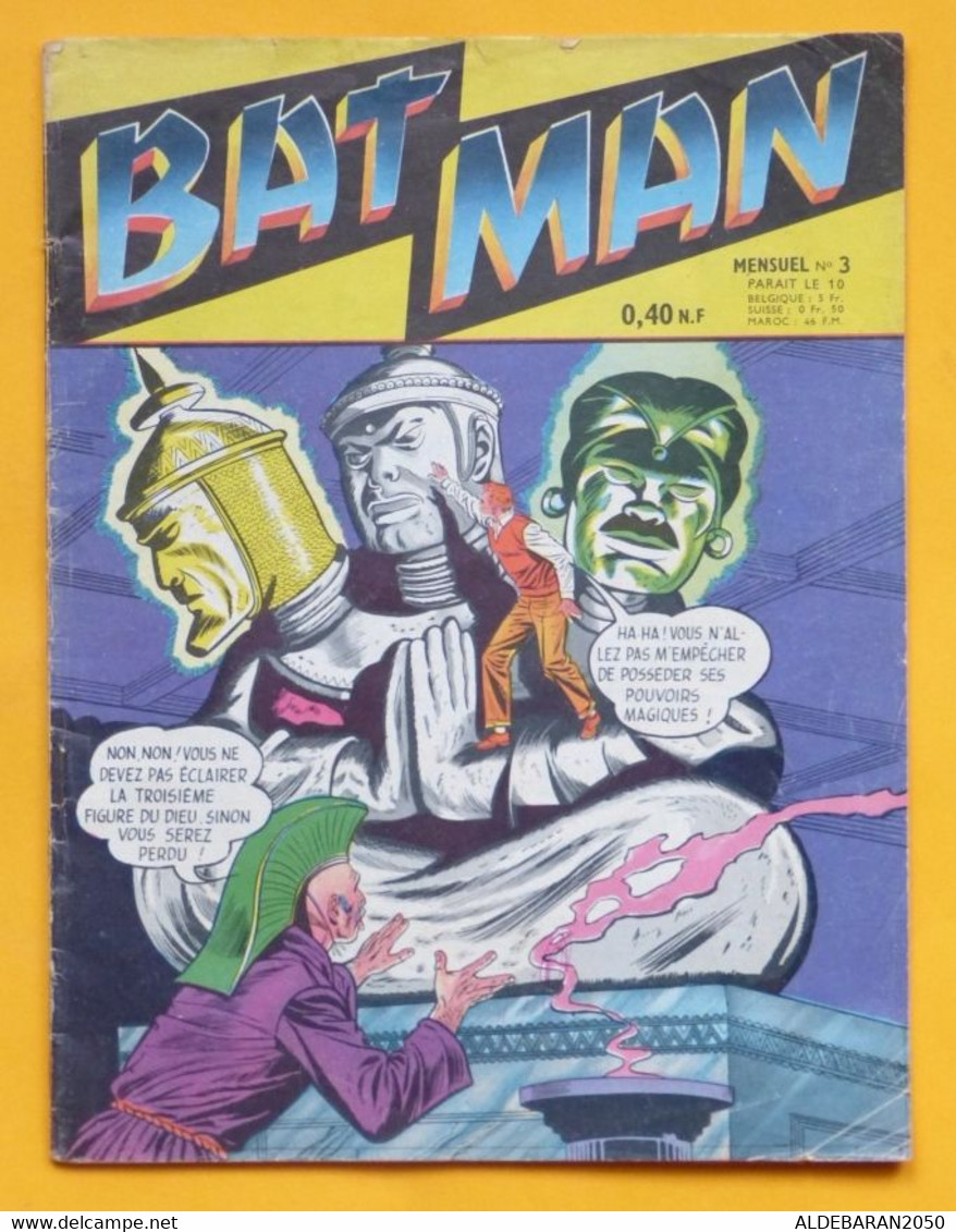 BATMAN   N° 3 ED  ARTIMA  1960 - Batman