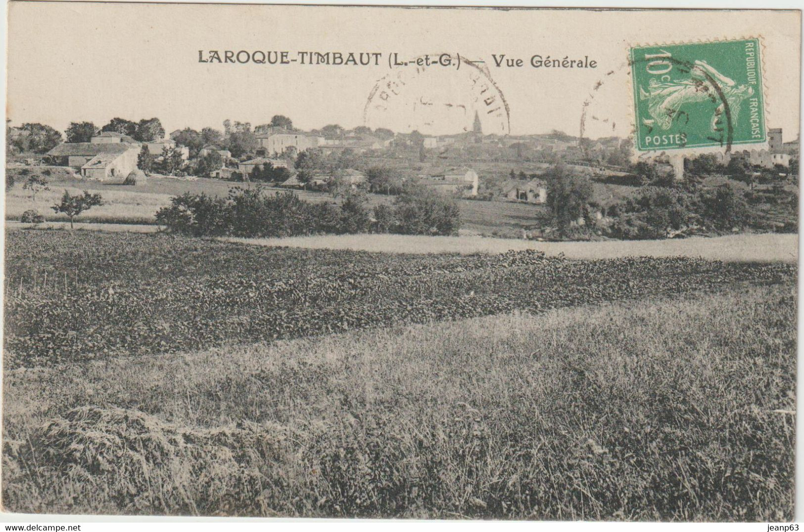LAROQUE-TIMBAUT - Vue Générale - Laroque Timbault