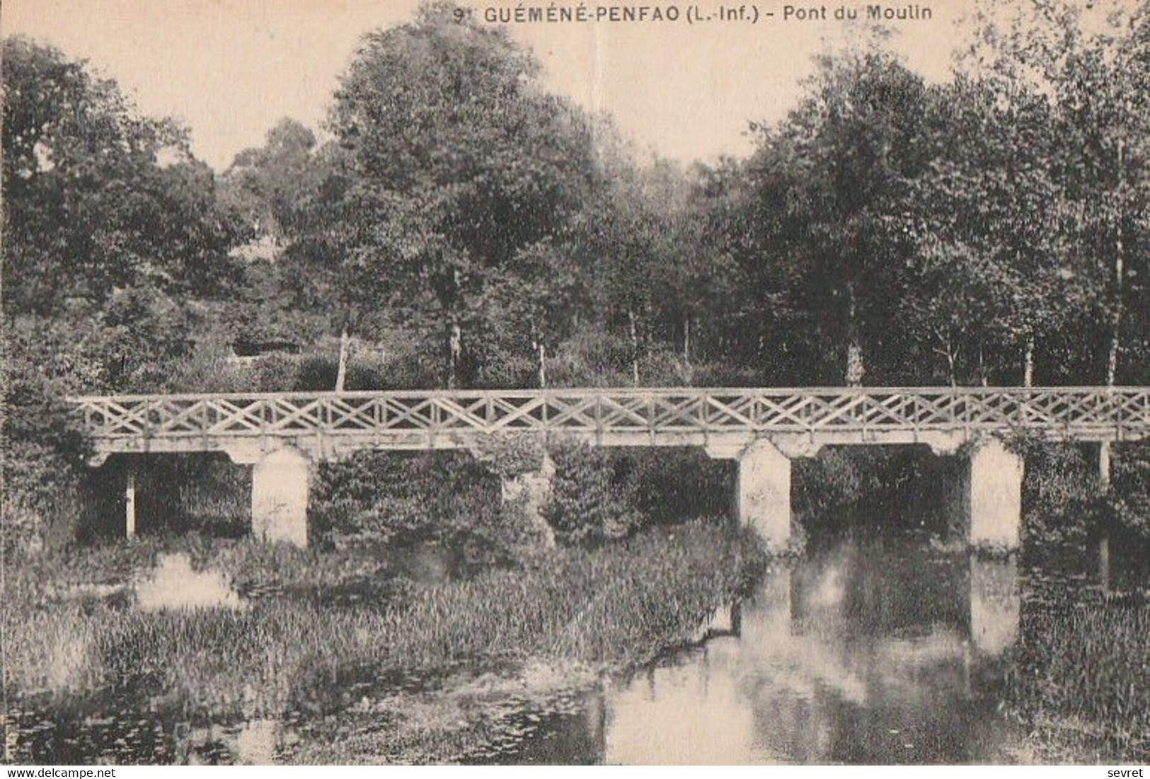 GUEMENE-PENFAO. - Pont Du Moulin - Guémené-Penfao