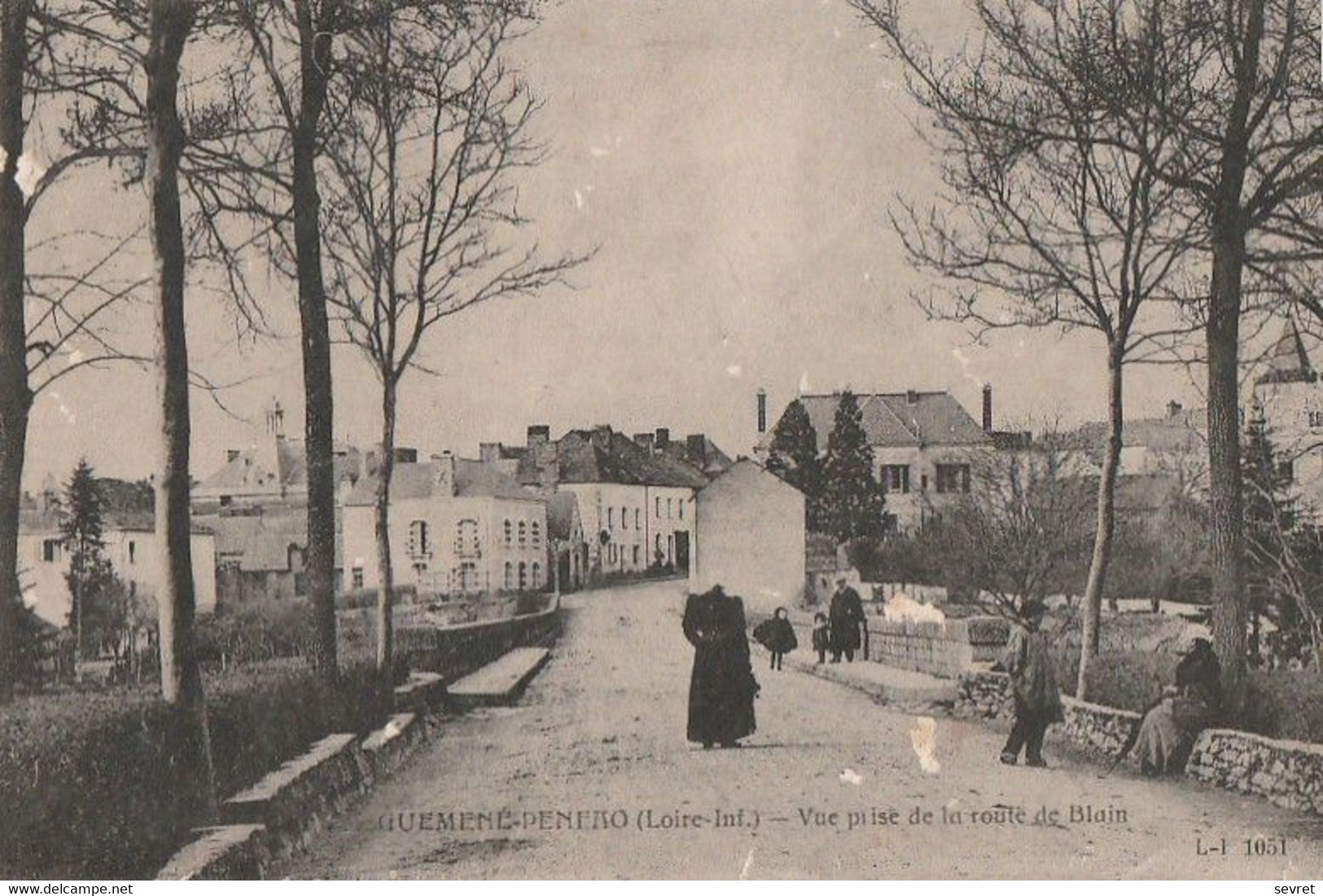 GUEMENE-PENFAO. - Vue Prise De La Route De Blain - Guémené-Penfao