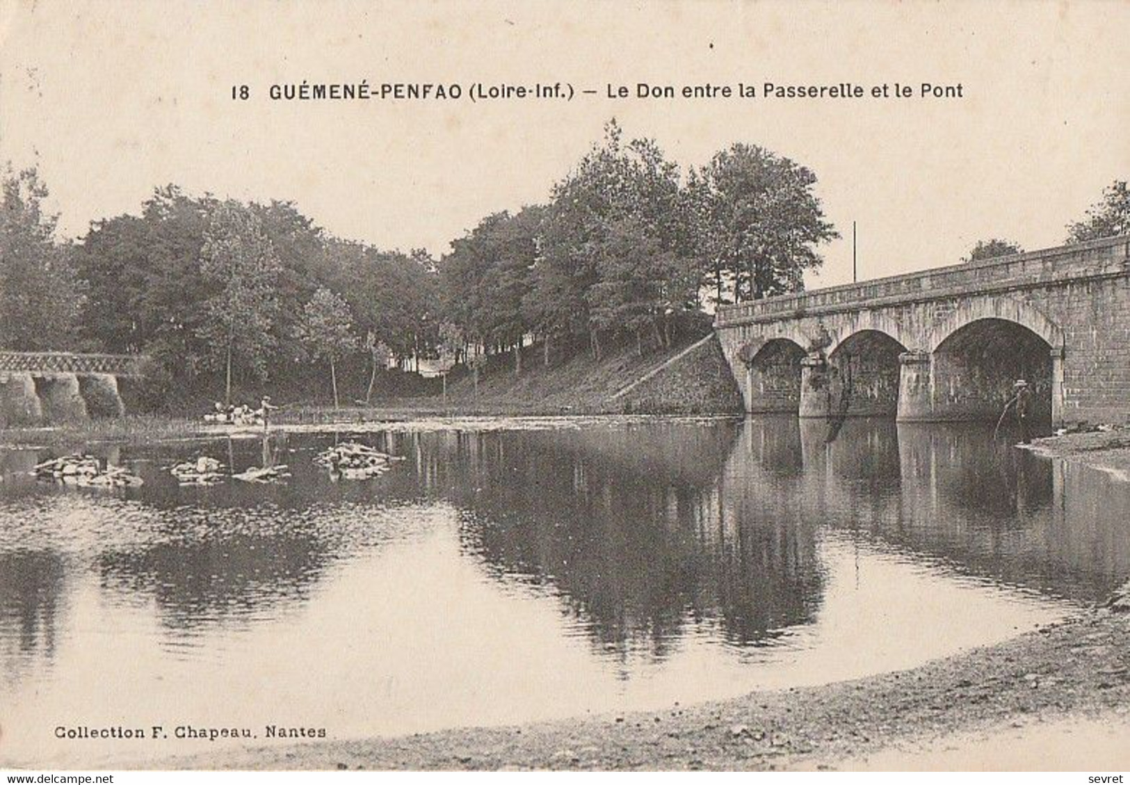 GUEMENE-PENFAO. - Le Don Entre La Passerelle Et Le Pont - Guémené-Penfao