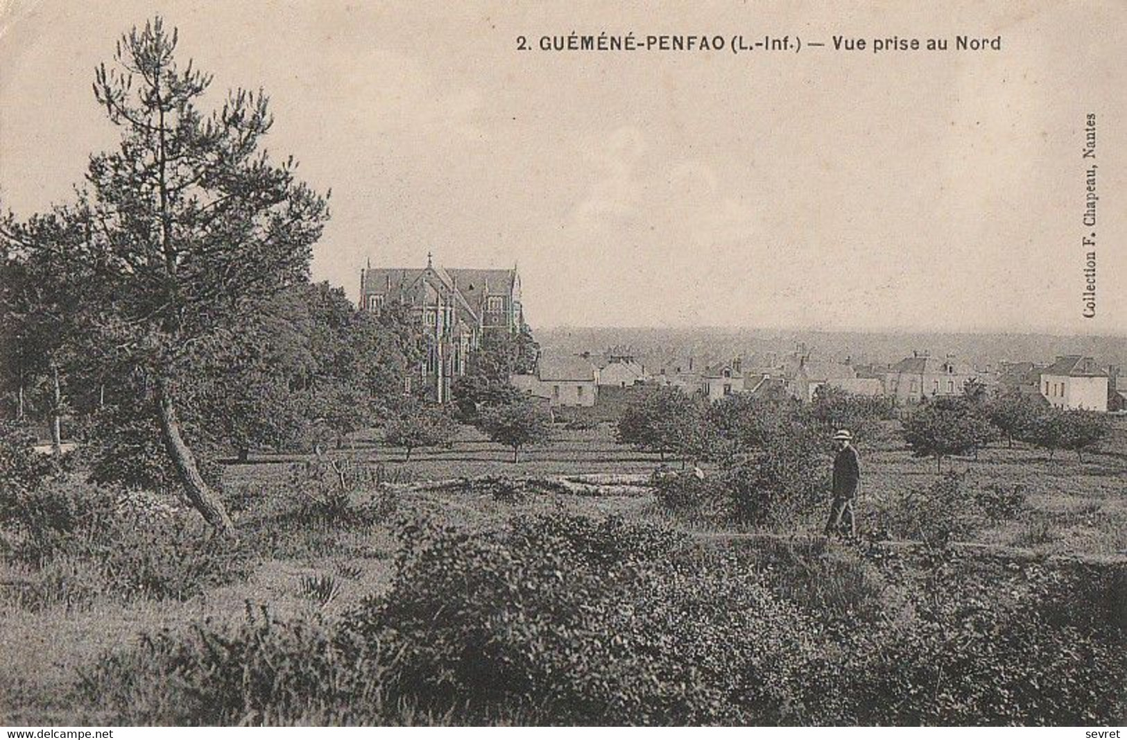 GUEMENE-PENFAO. - Vue Prise Au Nord - Guémené-Penfao