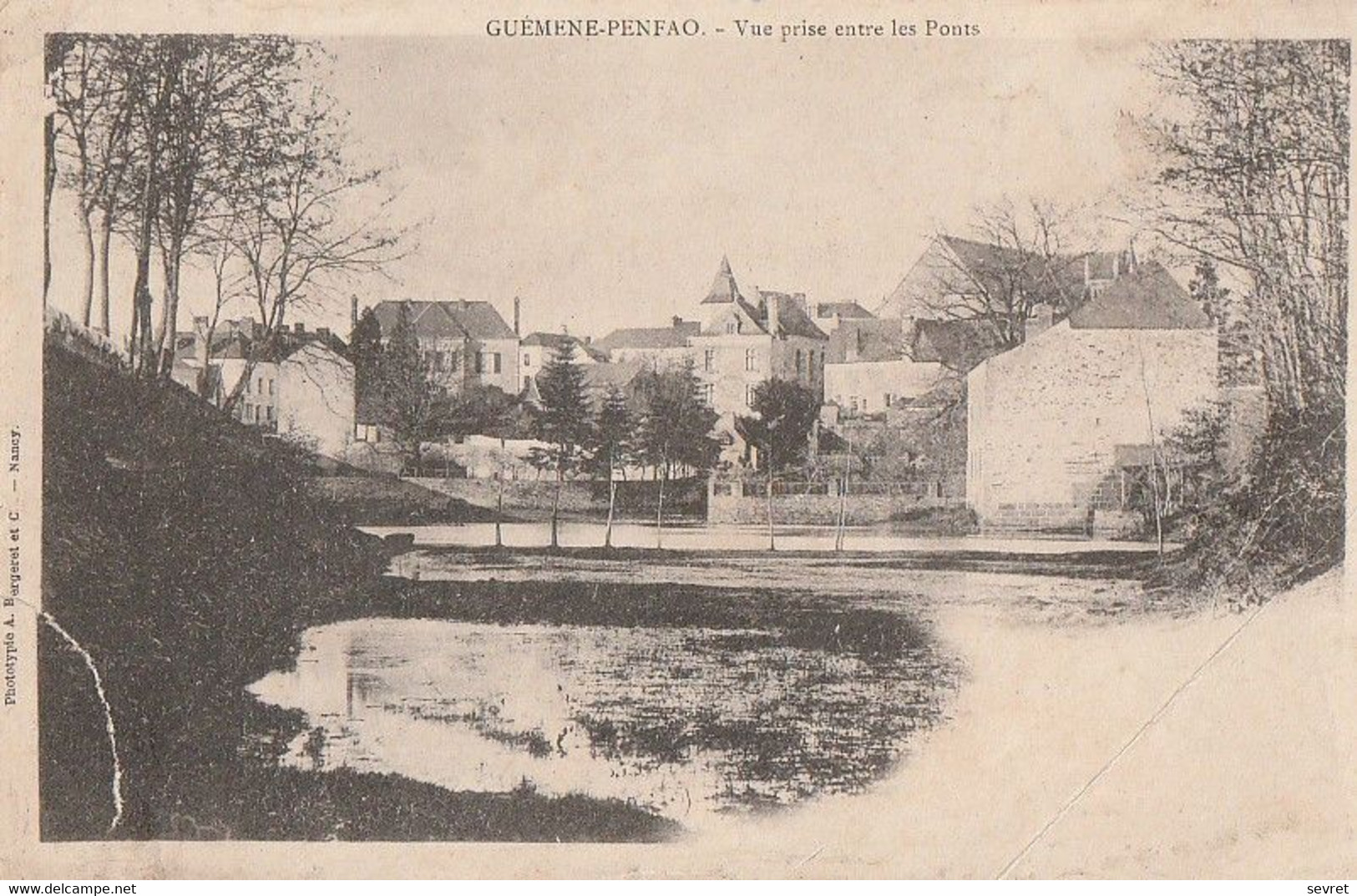 GUEMENE-PENFAO. - Vue Prise Entre Les Ponts - Guémené-Penfao