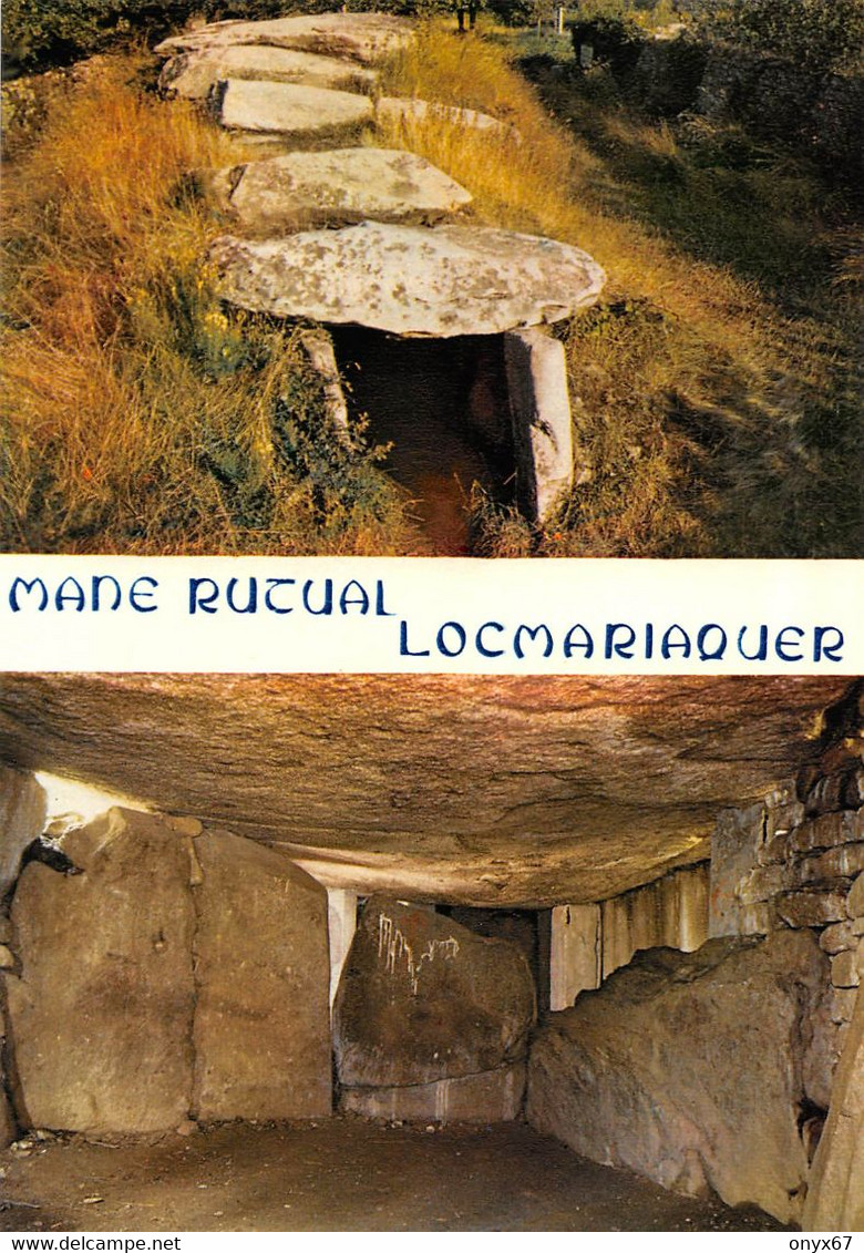 GF-LOCMARIAQUER-Quiberon-56-Morbihan-Multi-Vues-Mégalithes-Dolmen-Mané Rutual- GRAND FORMAT - Locmariaquer