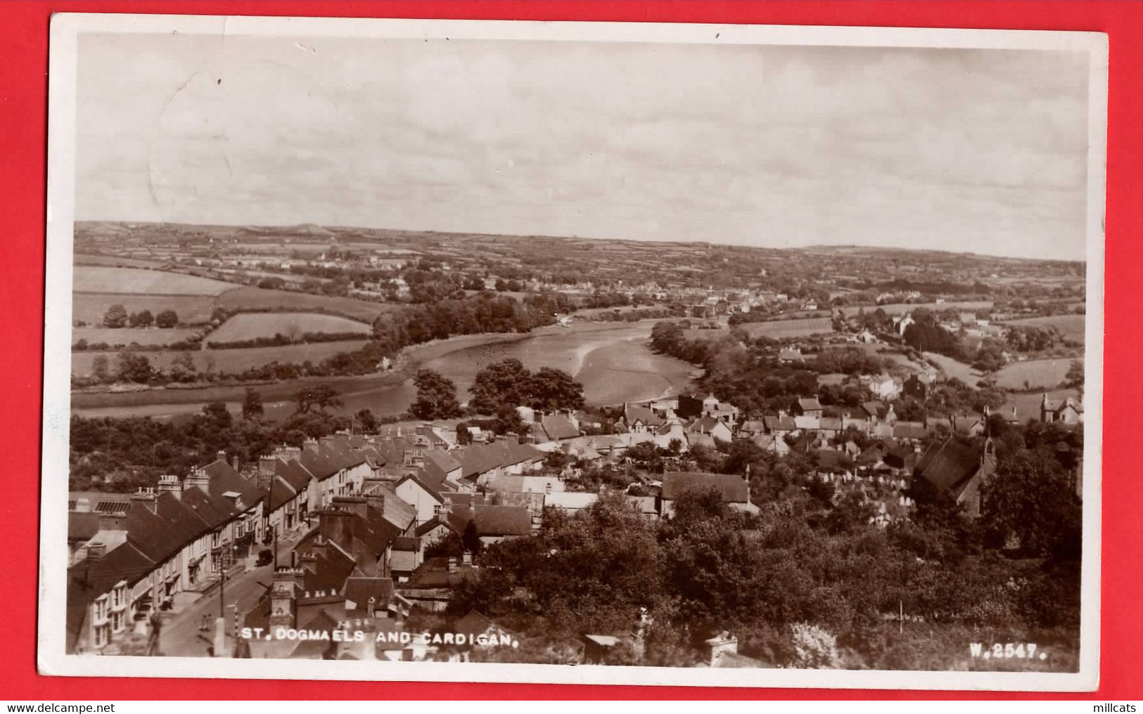 CARDIGANSHIRE  ST DOGMAELS + CARDIGAN   RP  Pu 1951 - Cardiganshire