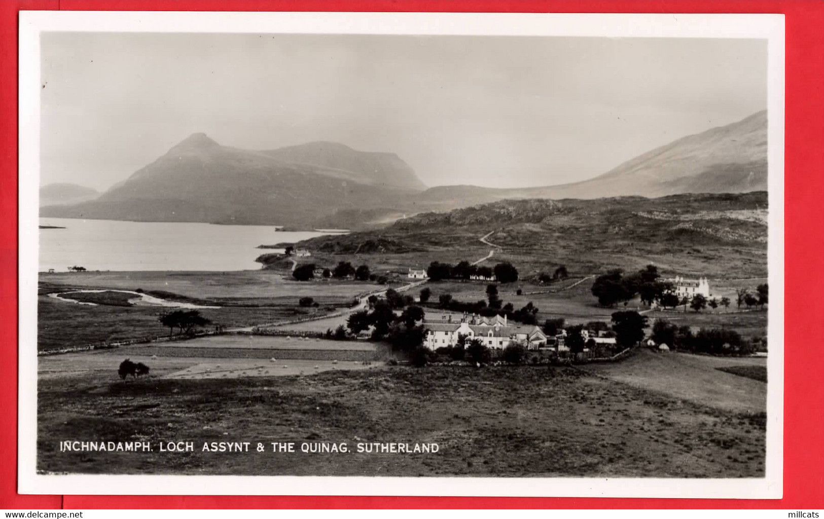 SCOTLAND  SUTHERLAND INCHNADAMPH   LOCH ASSYNT + QUINAG  RP - Sutherland