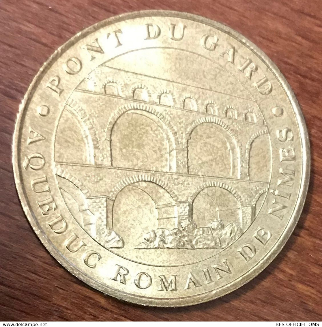30 VERS PONT DU GARD MDP 2005 HAUT MEDAILLE SOUVENIR MONNAIE DE PARIS JETON TOURISTIQUE MEDALS COINS TOKENS - 2005
