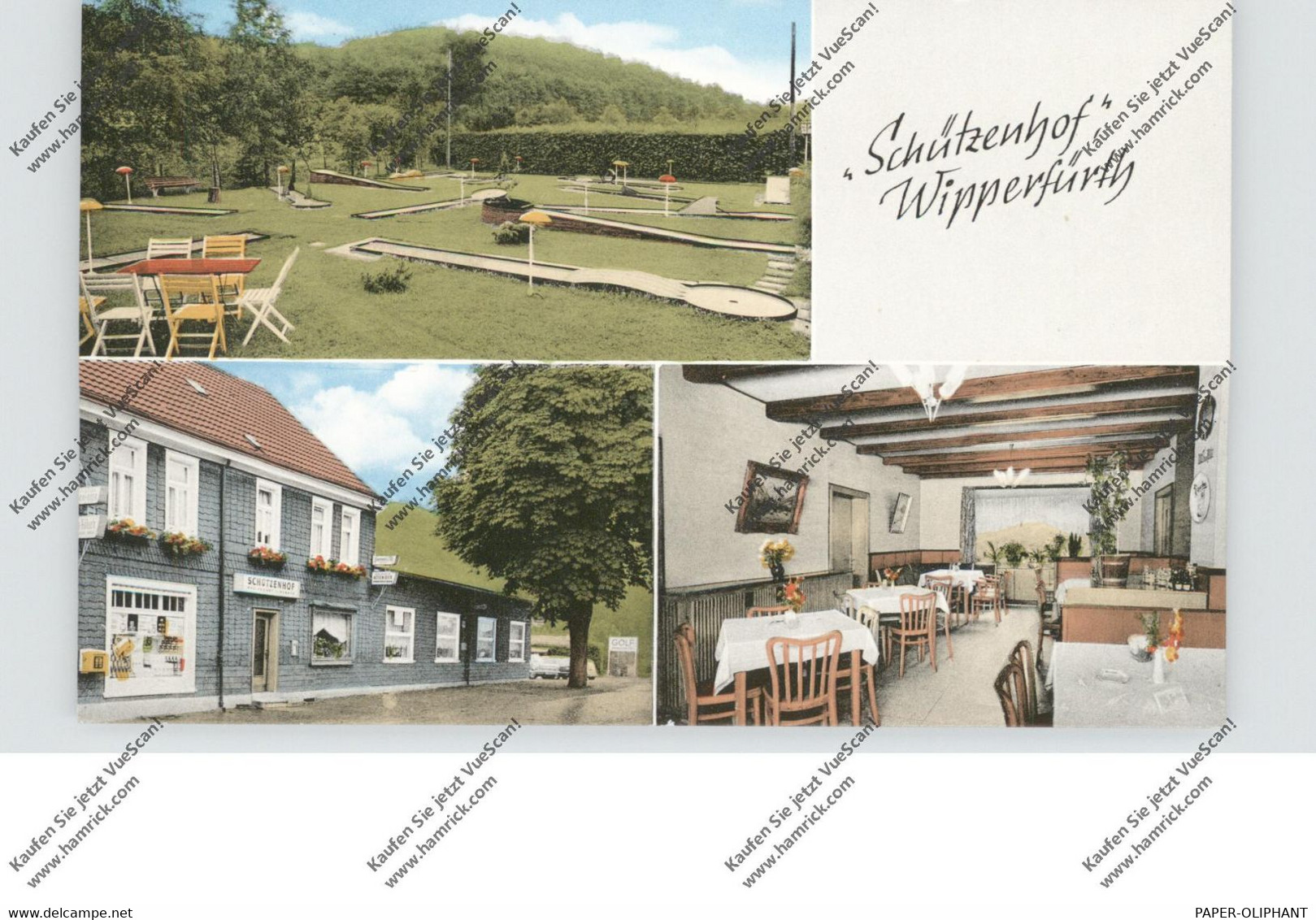 5272 WIPPERFÜRTH, Restaurant Schützenhof, Minigolf - Wipperfuerth