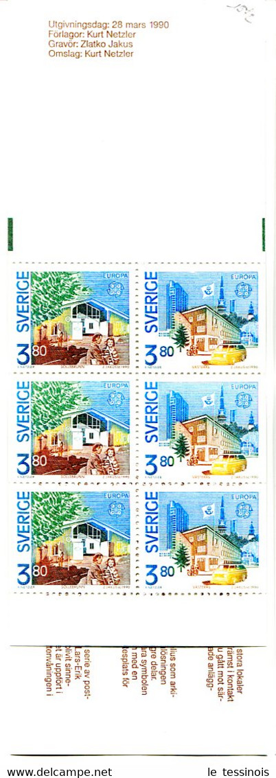 Carnet Suède N°1572 - Couv; Avec Sujet Hôtel Des Postes1999 TpMusée De Stockholm Et Hôtel De Postes - Non Classificati