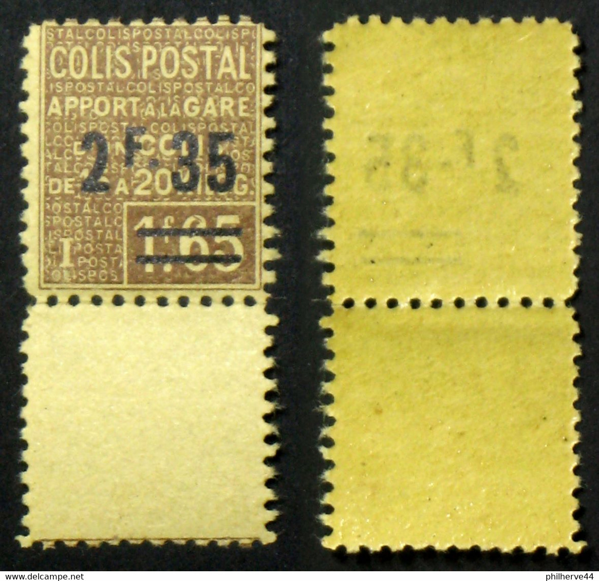 COLIS POSTAUX N° 89 Neuf N** TB Cote 120€ - Nuevos