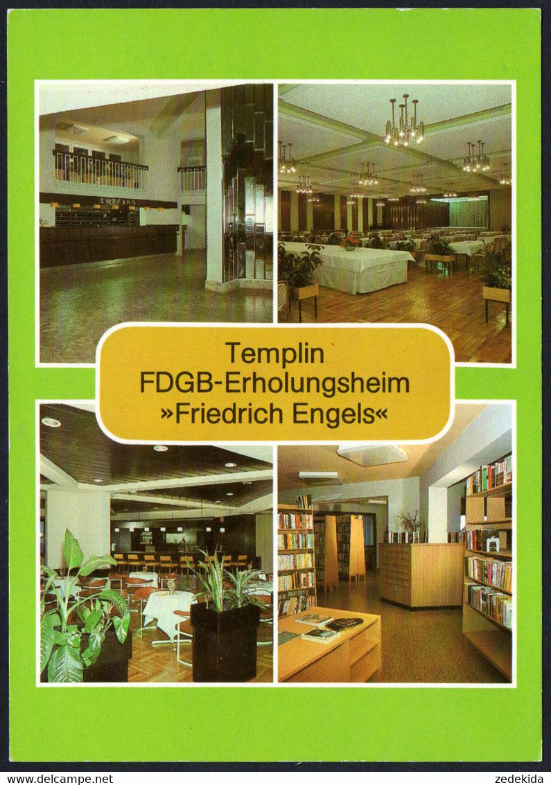 E6736  TOP - Templin FDGB Heim Friedrich Engels - Bild Und Heimat Reichenbach - Templin