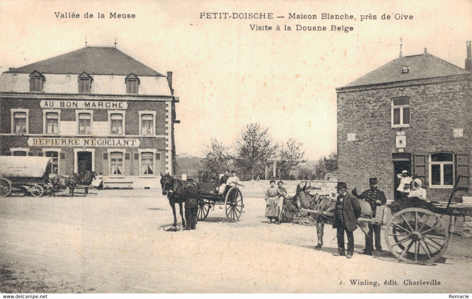 Doische  La Maison Blanche Douane - Doische