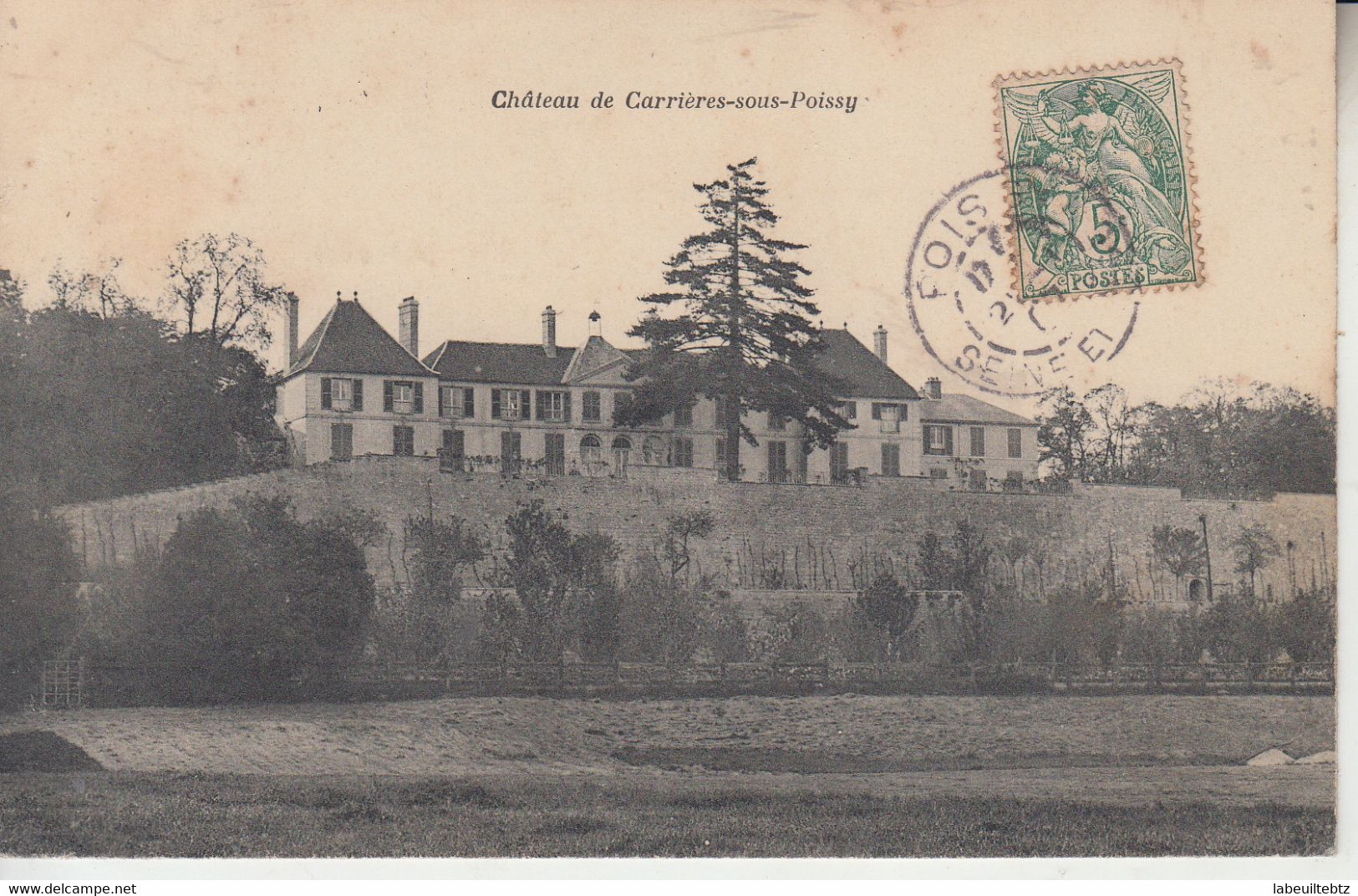 Château De CARRIERES SOUS POISSY  PRIX FIXE - Carrieres Sous Poissy